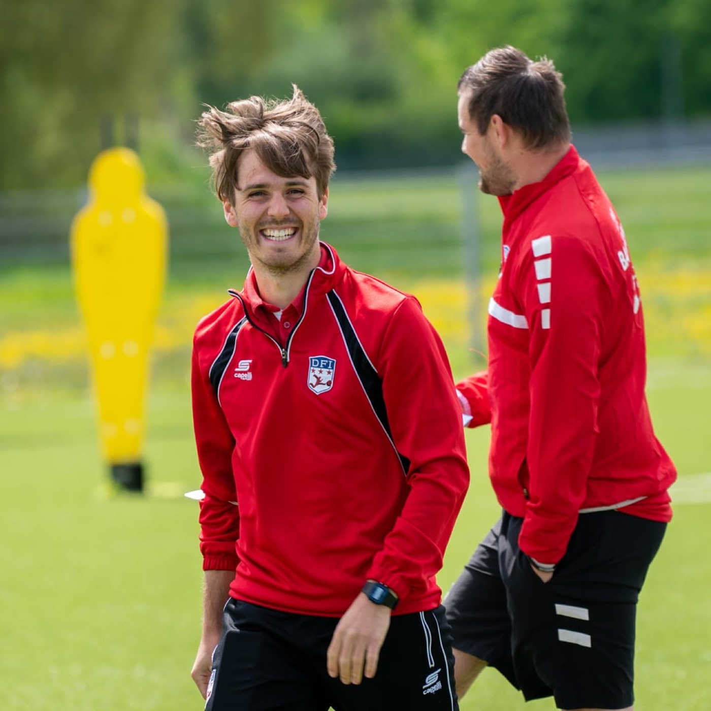 Auf dem Trainingsplatz